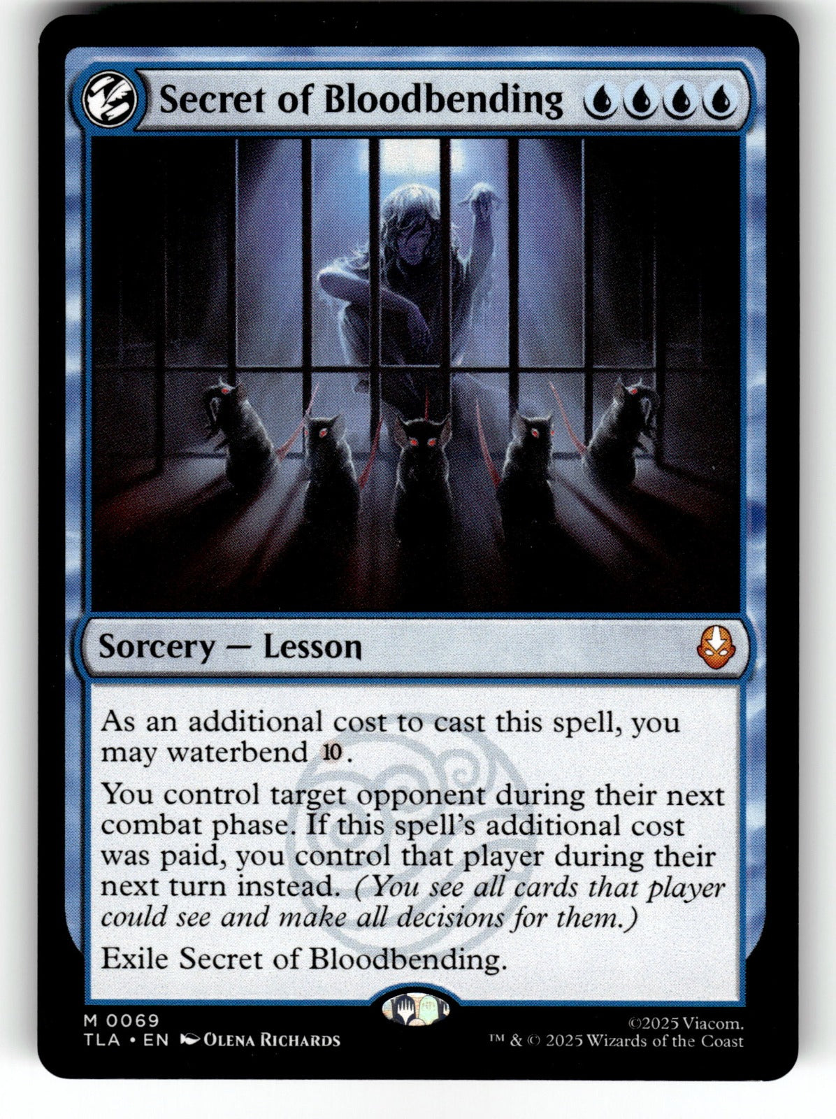 Secret of Bloodbending – 69 TLA: Avatar: The Last Airbender M NM