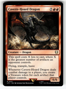 Cavern-Hoard Dragon – 31 LTC: Commander: The Lord of the Rings: Tales of Middle-earth R NM