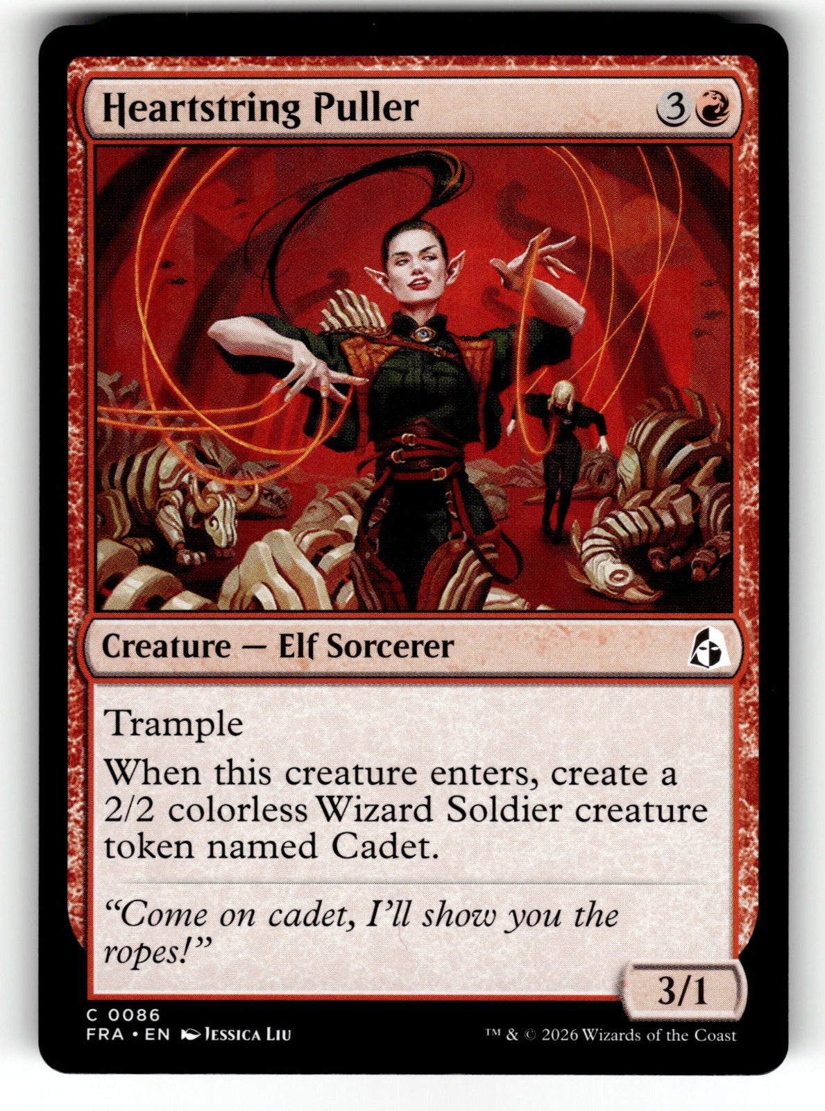 Heartstring Puller – 86 FRA: Reality Fracture C NM