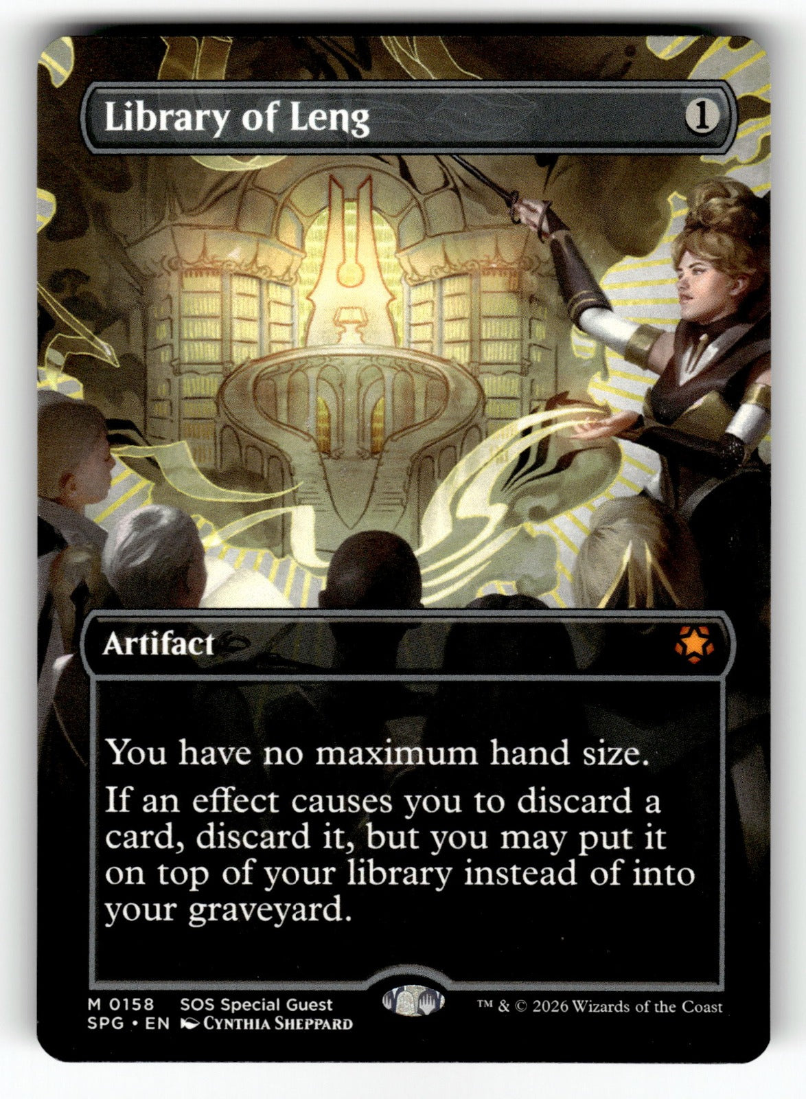 Library of Leng (Borderless) – 158 SPG: Special Guests M NM