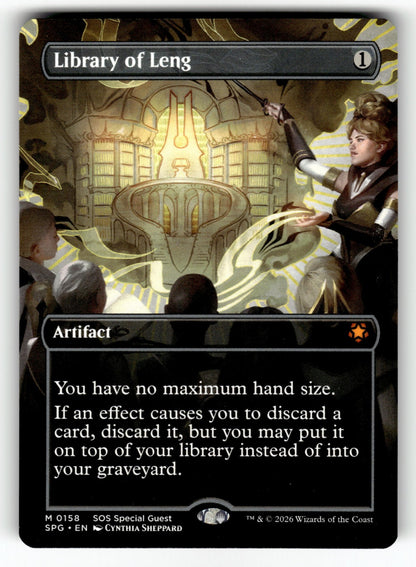 Library of Leng (Borderless) – 158 SPG: Special Guests M NM