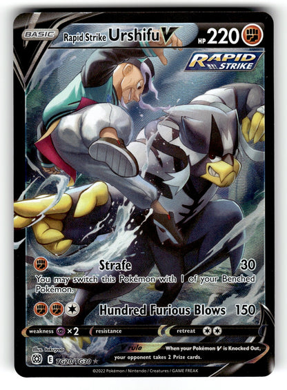Rapid Strike Urshifu V – TG20/TG30 SWSH09:TG: SWSH09: Brilliant Stars Trainer Gallery Ultra Rare HoloNM