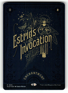 Estrid's Invocation – 1325 SLD: Secret Lair Drop Series R Foil NM (Back)