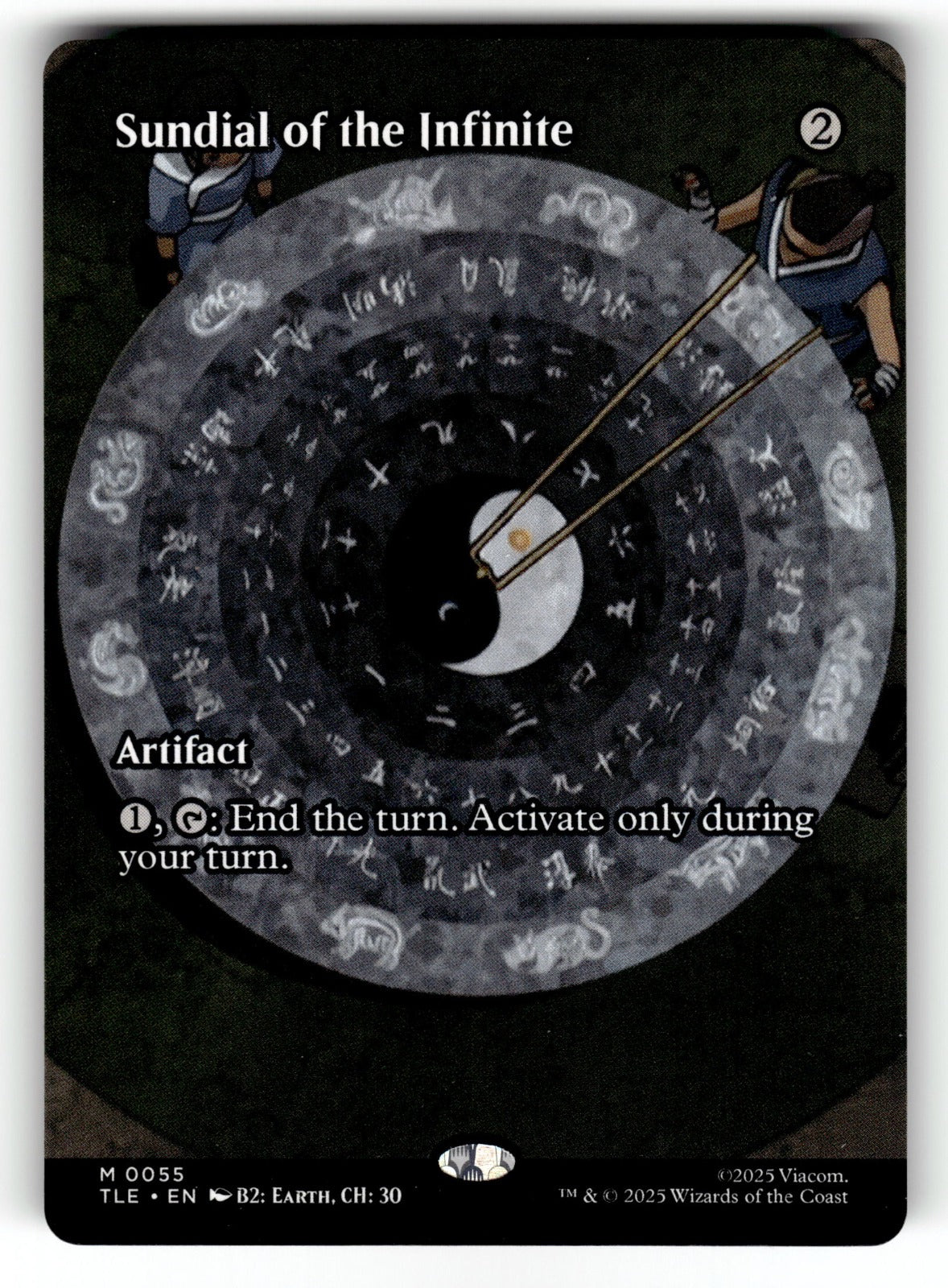 Sundial of the Infinite (Borderless) – 55 TLE: Avatar: The Last Airbender: Eternal-Legal M NM