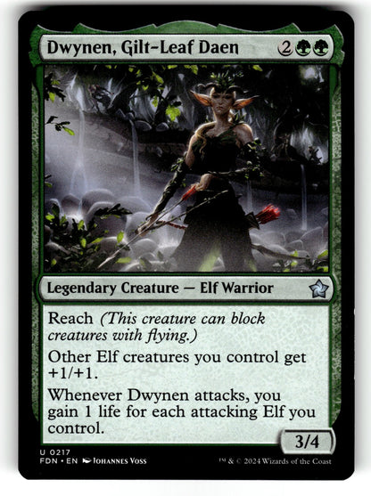 Dwynen, Gilt-Leaf Daen – 217 FDN: Foundations U NM