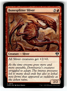 Bonesplitter Sliver – 874 CMM: Commander Masters C NM