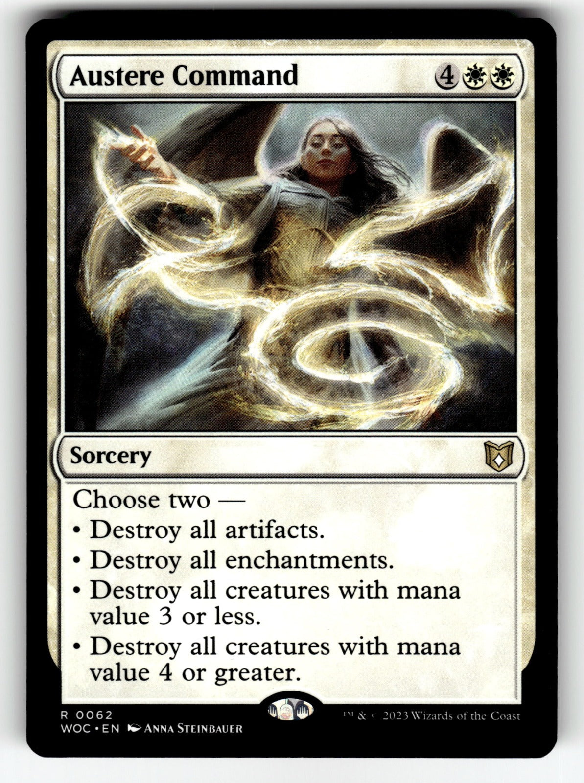 Austere Command – 62 WOC: Commander: Wilds of Eldraine R NM