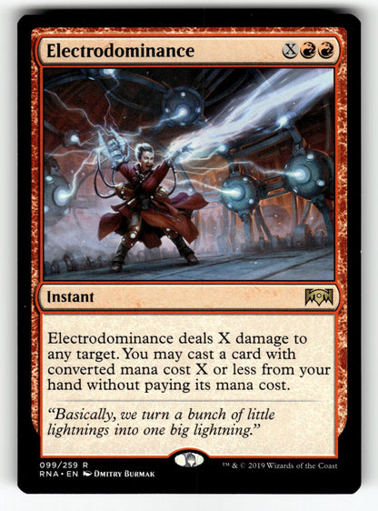 Electrodominance – 99 RNA: Ravnica Allegiance R NM