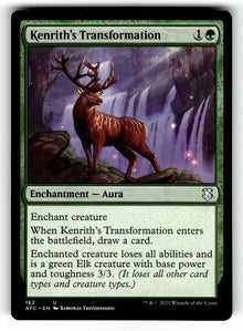 Kenrith's Transformation – 162 AFC: Commander: Adventures in the Forgotten Realms U NM