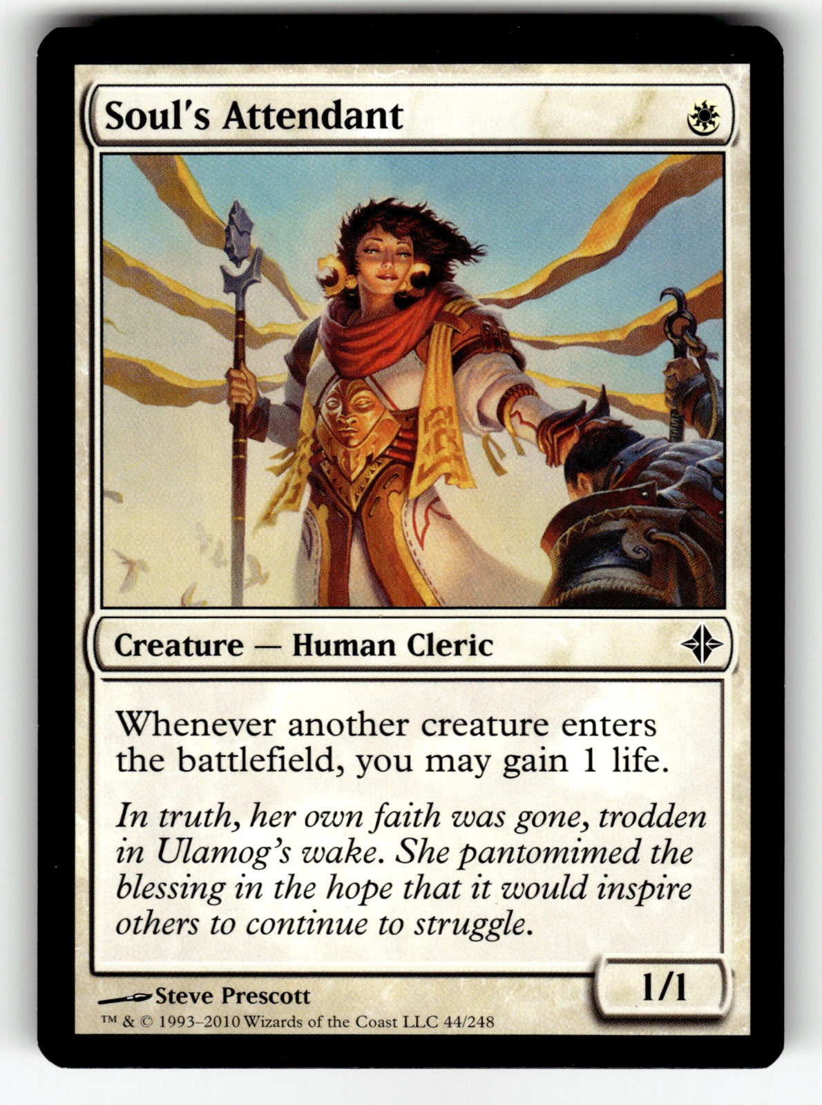 Soul's Attendant – 44 ROE: Rise of the Eldrazi C NM
