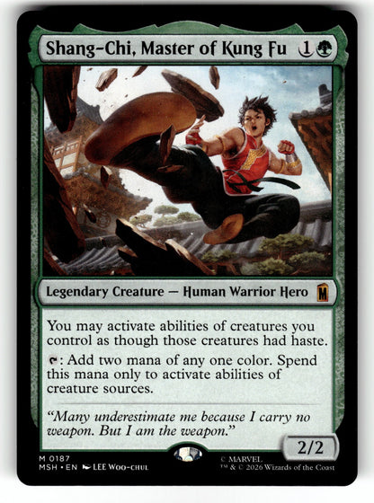 Shang-Chi, Master of Kung Fu – 187 MSH: Marvel Super Heroes M NM