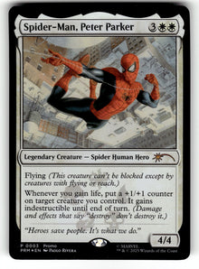 Spider-Man, Peter Parker – 3 UMP: Unique and Miscellaneous Promos P Foil NM
