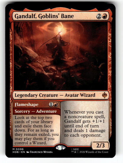 Gandalf, Goblins' Bane – 96 HOB: The Hobbit M NM