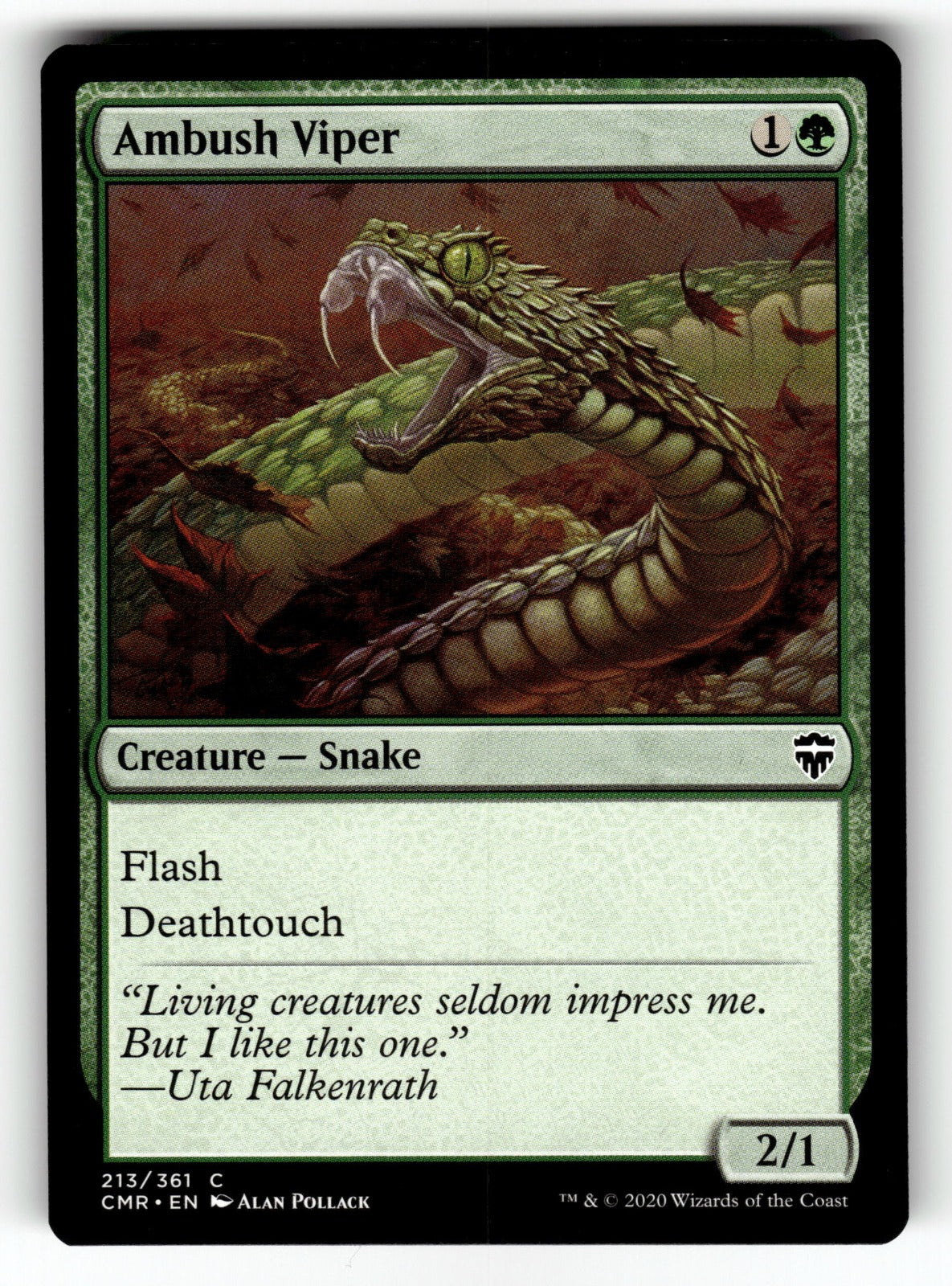 Ambush Viper – 213 CMR: Commander Legends C LP