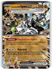 Cornerstone Mask Ogerpon ex - – 112/167 TWM: SV06: Twilight Masquerade Double Rare Holo NM