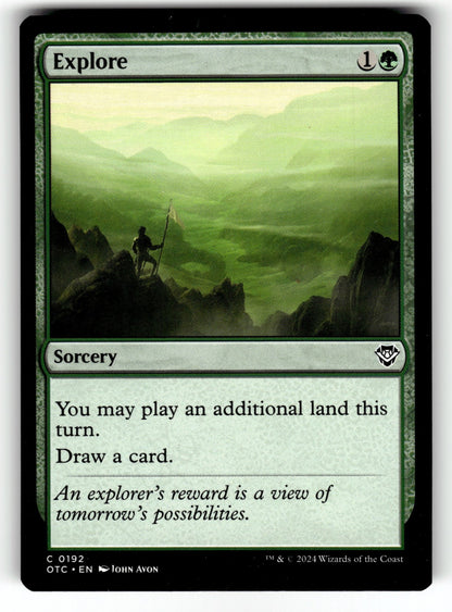 Explore – 192 OTC: Commander: Outlaws of Thunder Junction C NM