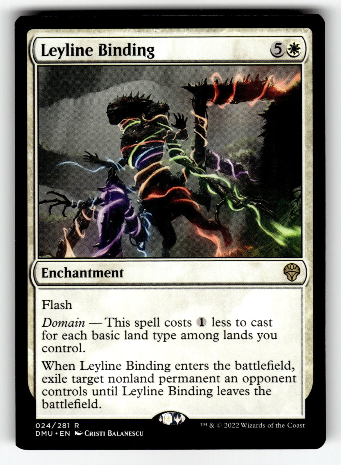 Leyline Binding – 24 DMU: Dominaria United R NM