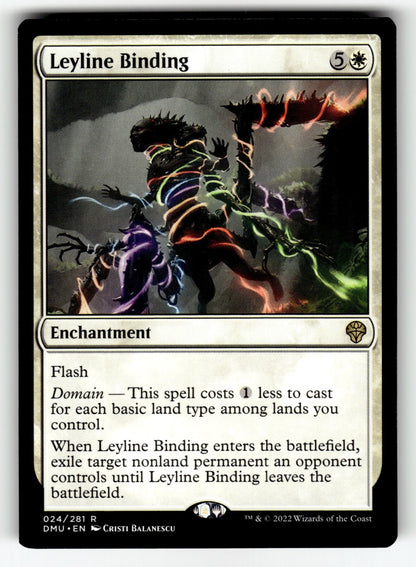 Leyline Binding – 24 DMU: Dominaria United R NM