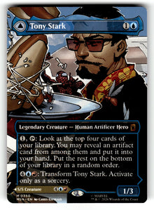 Tony Stark (Borderless) () – 350 MSH: Marvel Super Heroes M NM