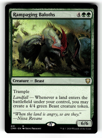 Rampaging Baloths – 431 CMR: Commander Legends R NM