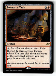Memorial Vault – 145 EOE: Edge of Eternities R NM