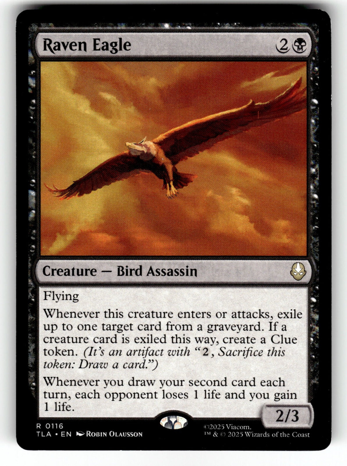 Raven Eagle – 116 TLA: Avatar: The Last Airbender R NM