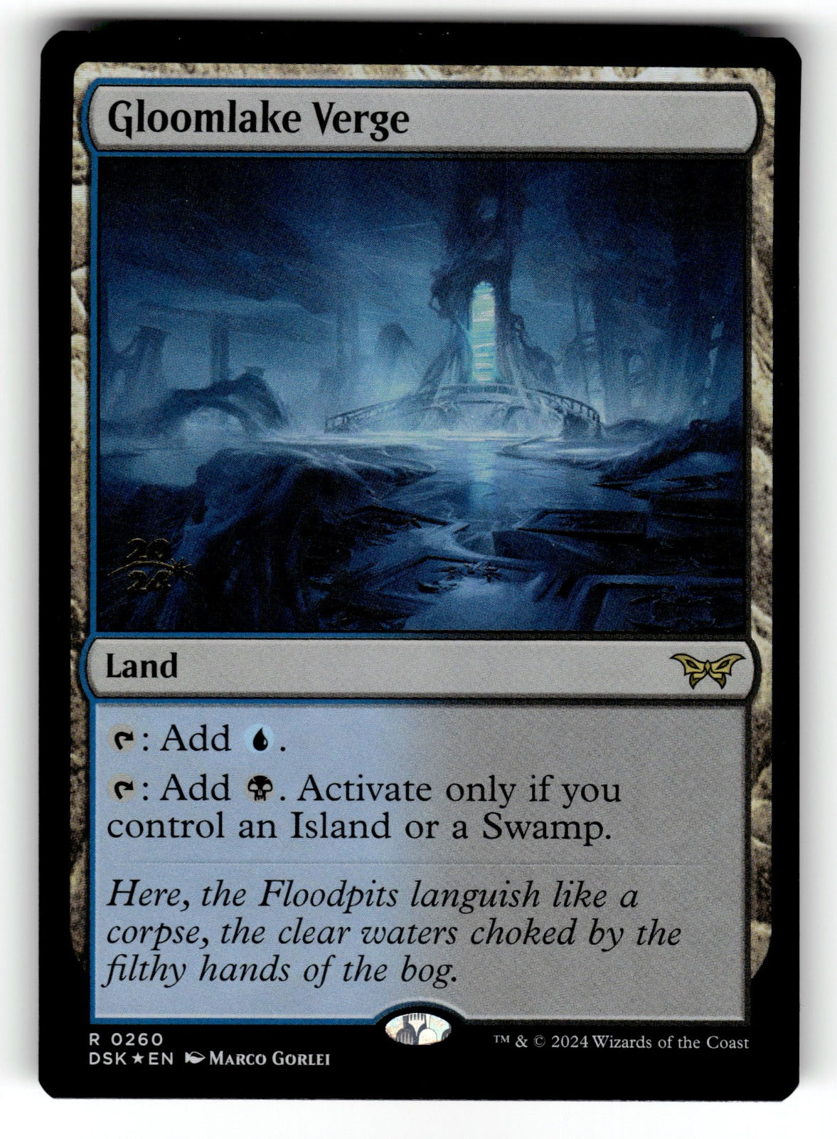 Gloomlake Verge – 260 PRE: Prerelease Cards R Foil NM