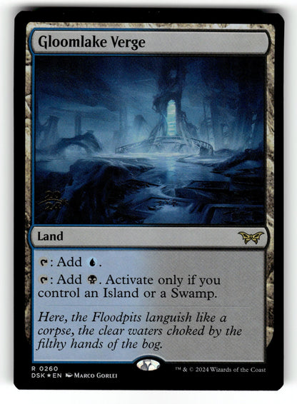 Gloomlake Verge – 260 PRE: Prerelease Cards R Foil NM