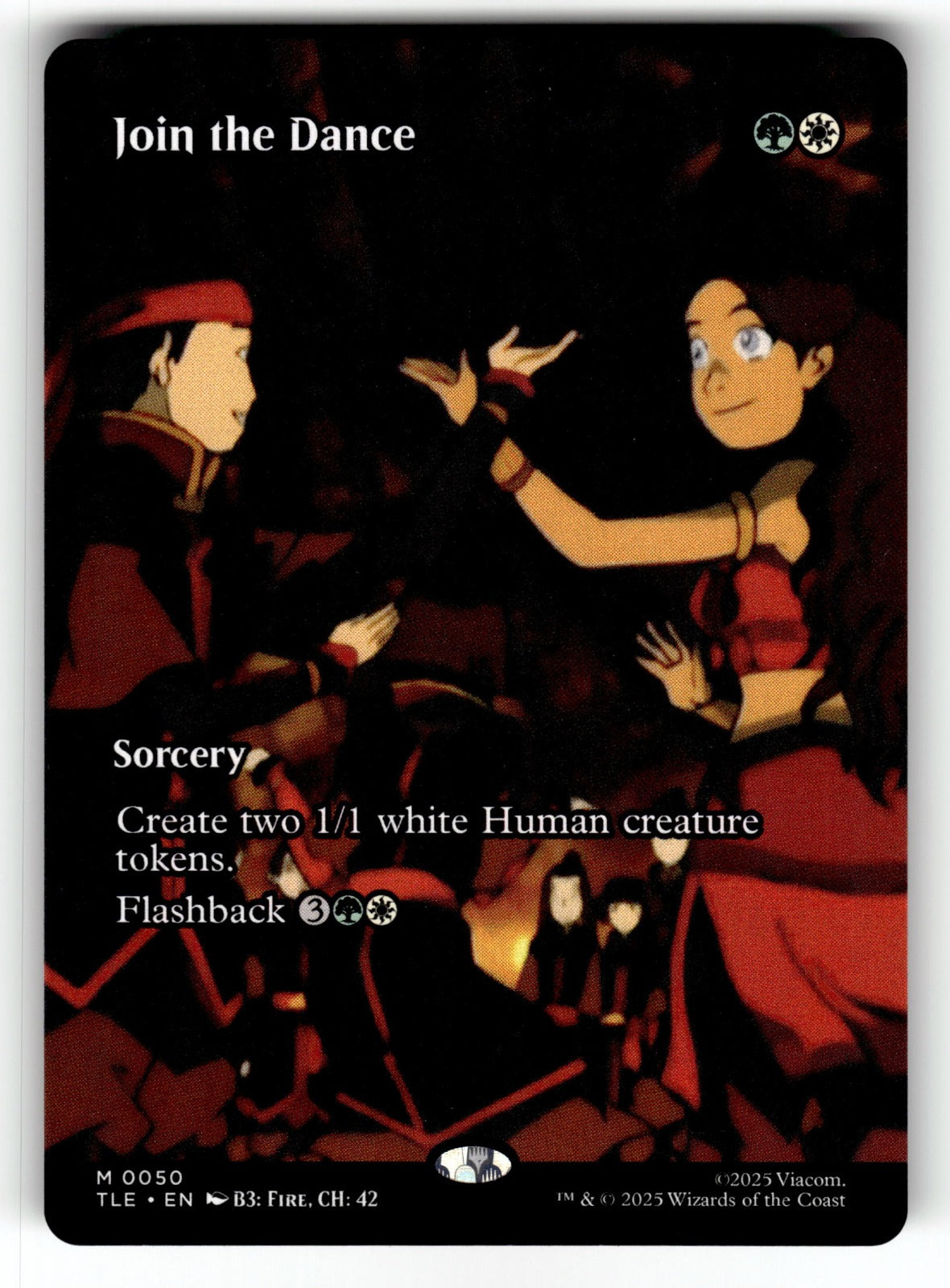 Join the Dance (Borderless) – 50 TLE: Avatar: The Last Airbender: Eternal-Legal M NM