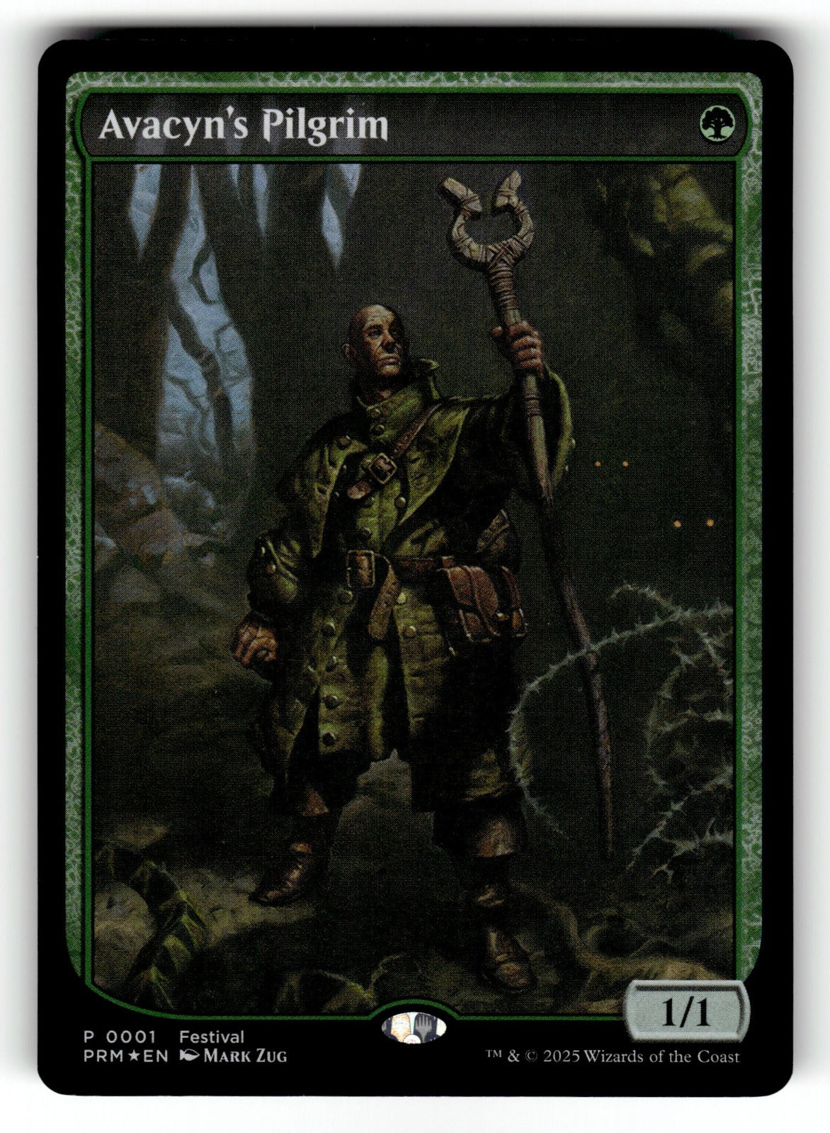 Avacyn's Pilgrim – 1 MFP: MagicFest Cards P Foil NM