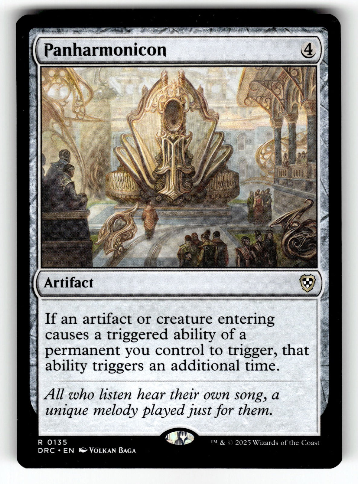 Panharmonicon – 135 DRC: Commander: Aetherdrift R NM