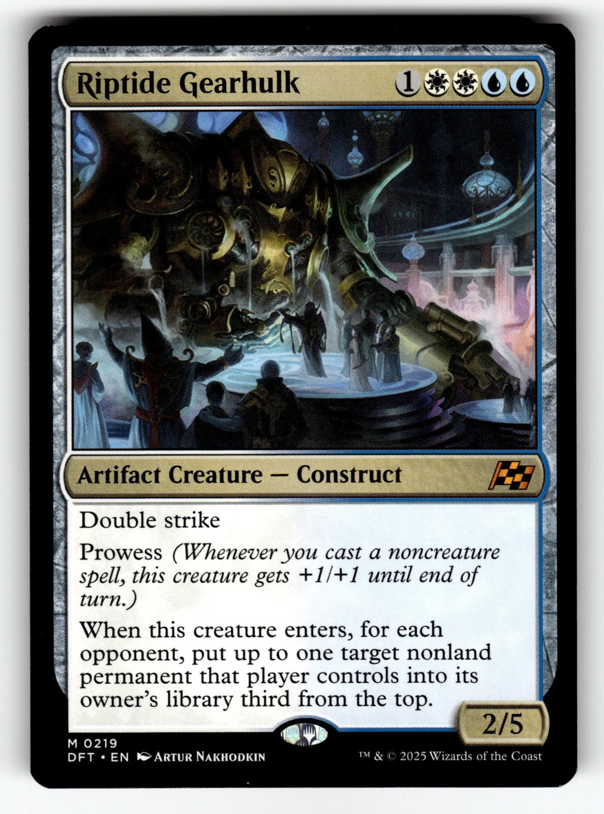 Riptide Gearhulk – 219 DFT: Aetherdrift M NM