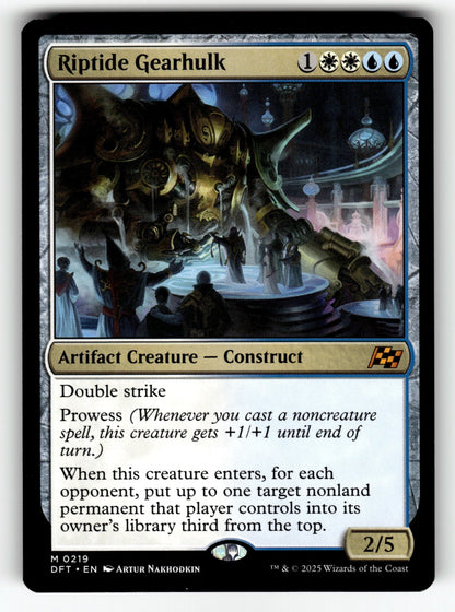 Riptide Gearhulk – 219 DFT: Aetherdrift M NM