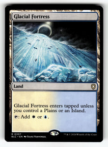 Glacial Fortress – 307 BLC: Commander: Bloomburrow R NM