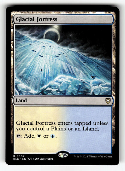 Glacial Fortress – 307 BLC: Commander: Bloomburrow R NM