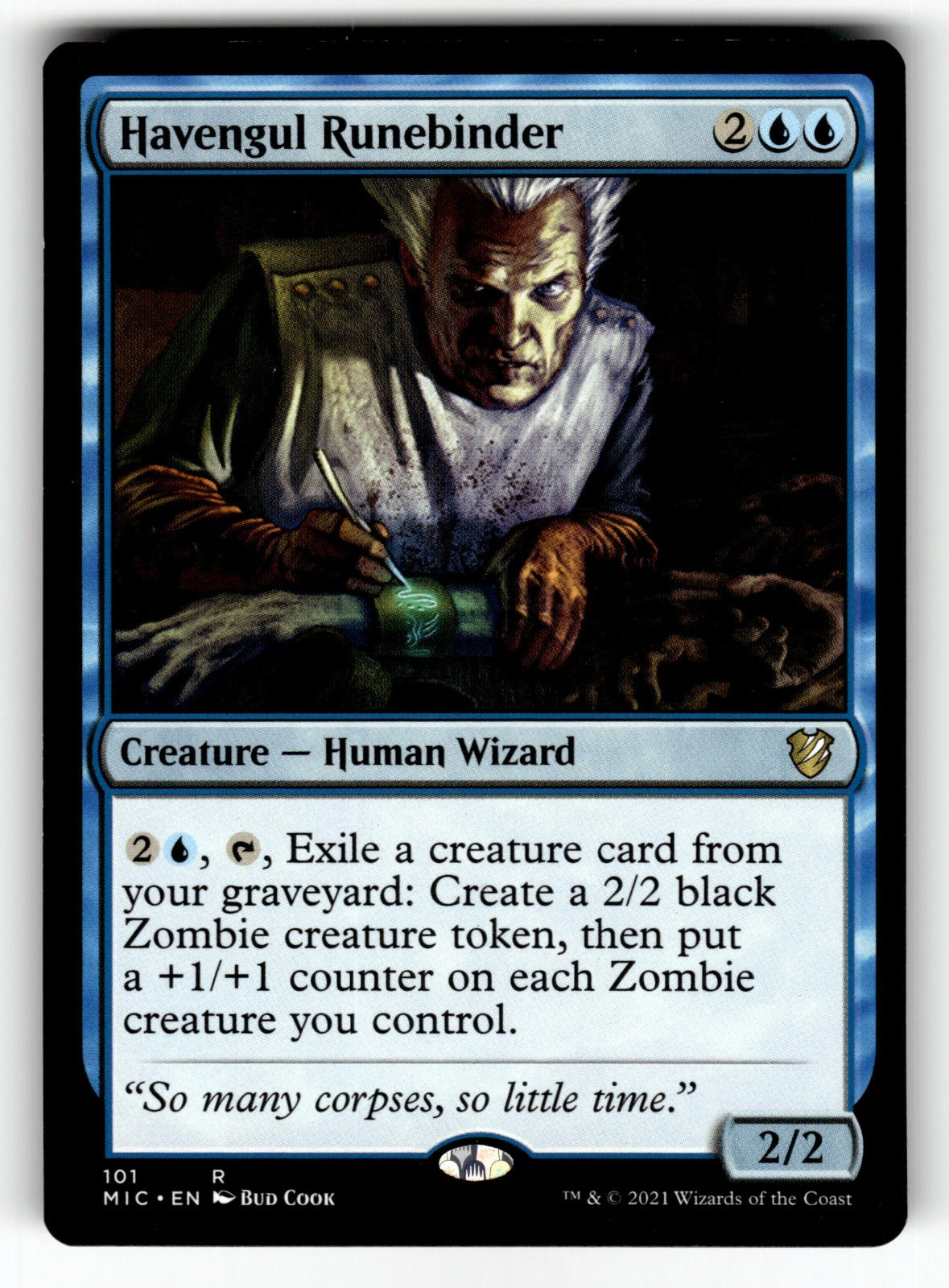 Havengul Runebinder – 101 MIC: Commander: Innistrad: Midnight Hunt R NM