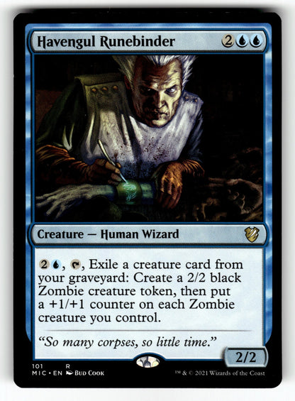 Havengul Runebinder – 101 MIC: Commander: Innistrad: Midnight Hunt R NM