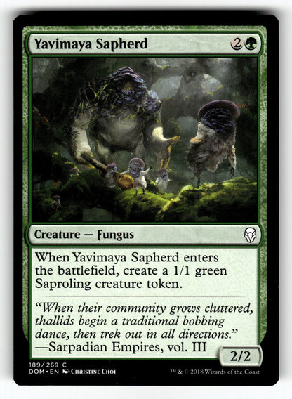 Yavimaya Sapherd – 189 DOM: Dominaria C NM