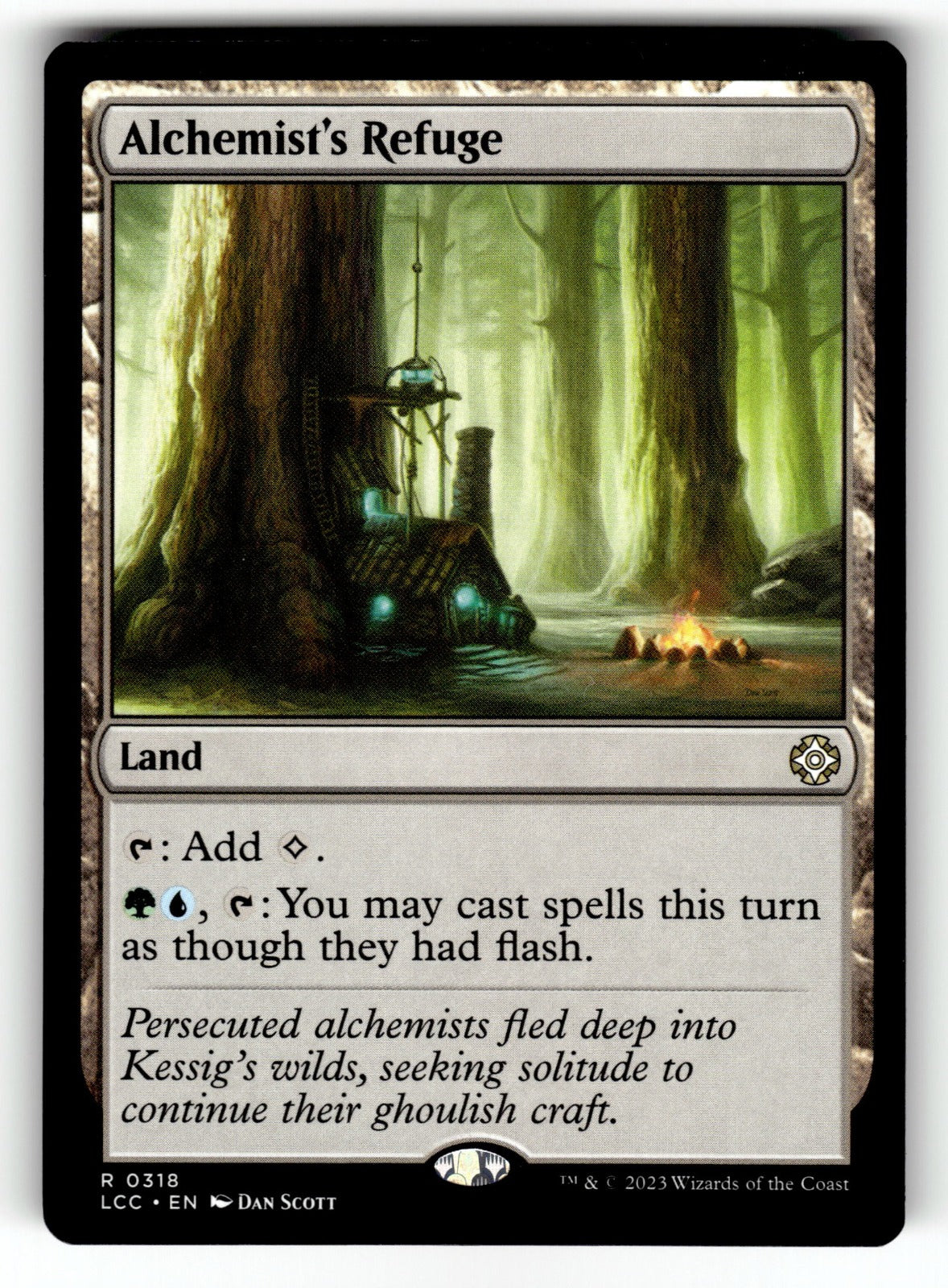 Alchemist's Refuge – 318 LCC: Commander: The Lost Caverns of Ixalan R NM