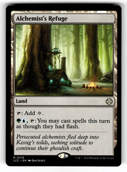 Alchemist's Refuge – 318 LCC: Commander: The Lost Caverns of Ixalan R NM