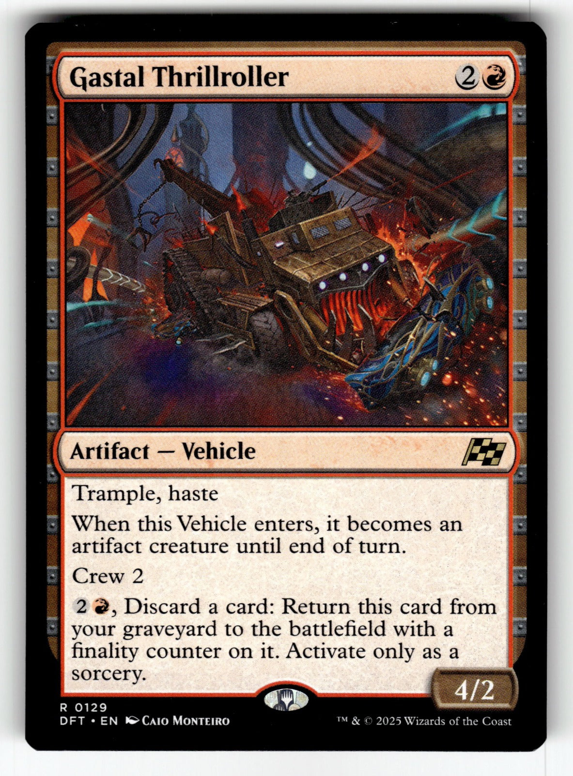 Gastal Thrillroller – 129 DFT: Aetherdrift R NM