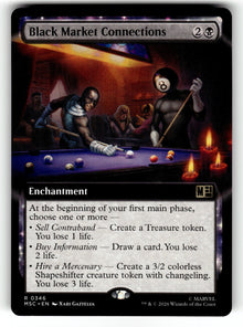 Black Market Connections (Extended Art) – 346 MSC: Commander: Marvel Super Heroes R NM