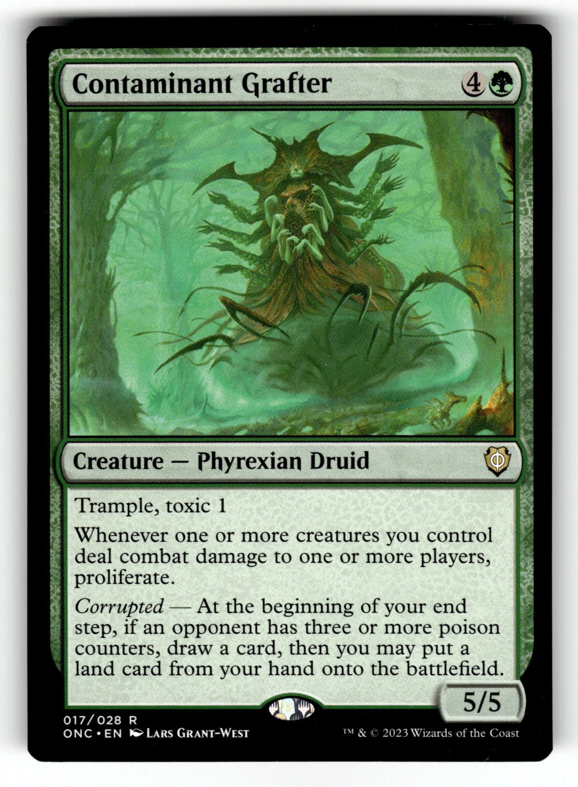 Contaminant Grafter – 17 ONC: Commander: Phyrexia: All Will Be One R NM