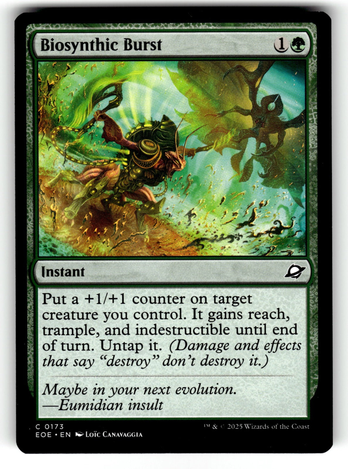 Biosynthic Burst – 173 EOE: Edge of Eternities C NM