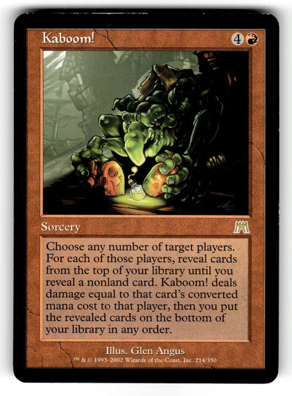 Kaboom! – 214 ONS: Onslaught R MP