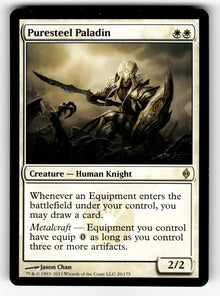 Puresteel Paladin – 20 NPH: New Phyrexia R NM