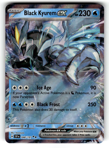 Black Kyurem ex – 048/191 SSP: SV08: Surging Sparks Double Rare Holo NM