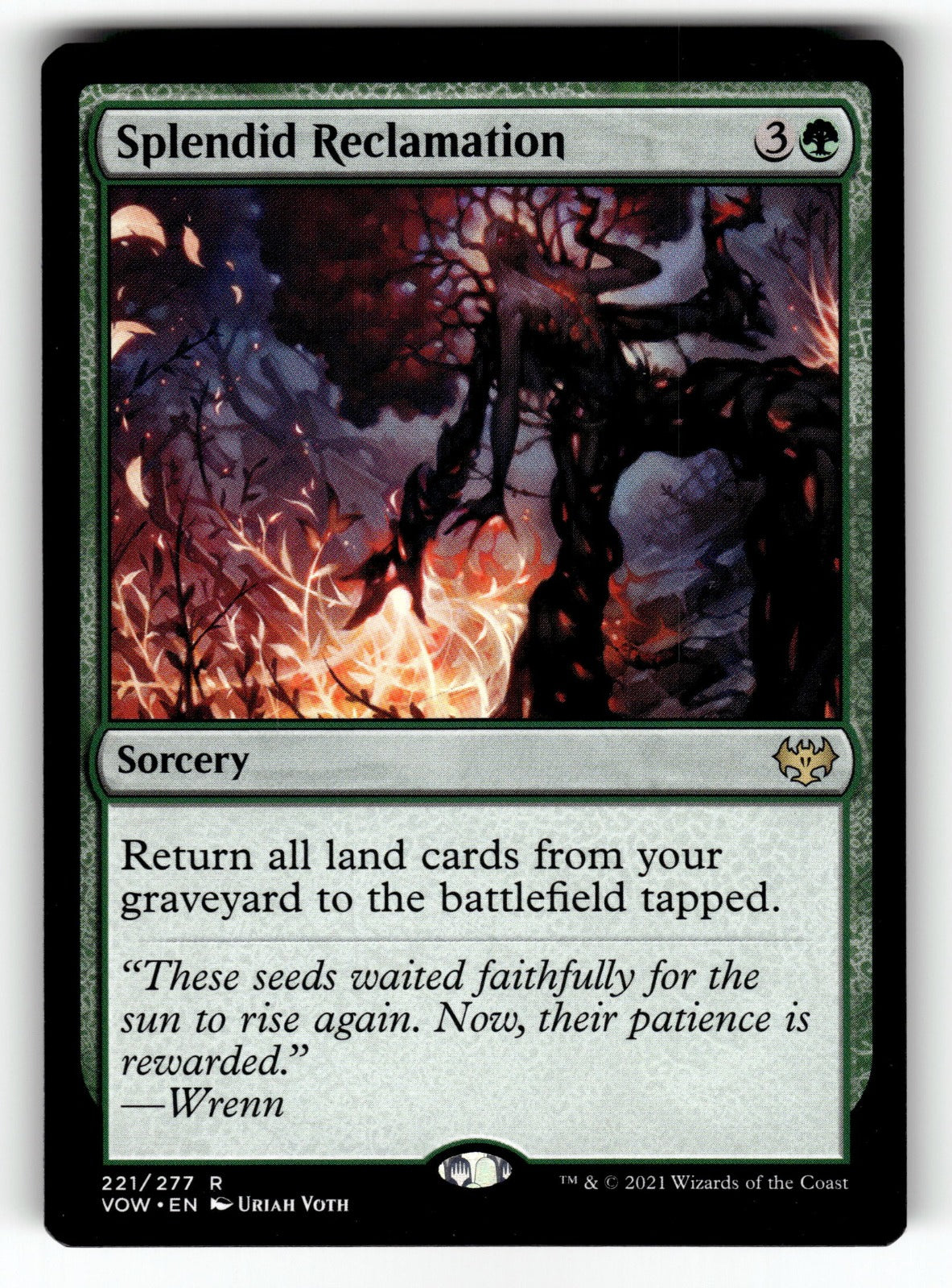 Splendid Reclamation – 221 VOW: Innistrad: Crimson Vow R NM