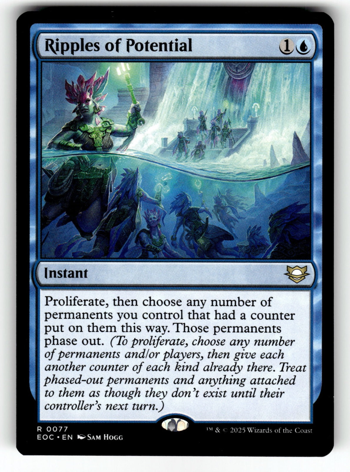 Ripples of Potential – 77 EOC: Commander: Edge of Eternities R NM