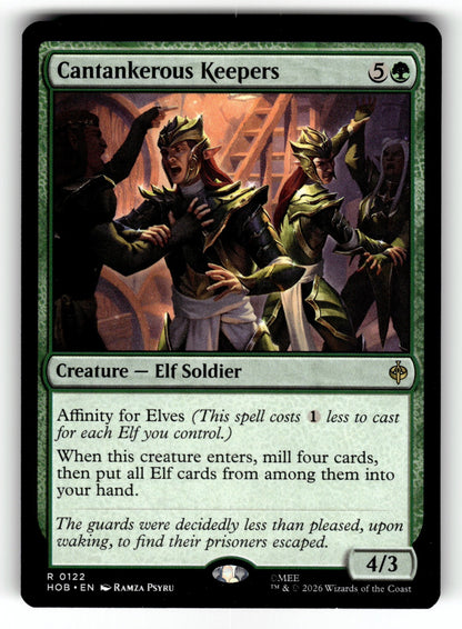 Cantankerous Keepers – 122 HOB: The Hobbit R NM
